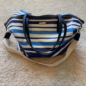 Kate Spade Striped Diaper Bag
